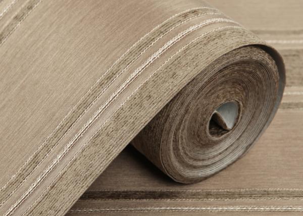 Yarn Modern Removable Wallpaper 0.53m Brown Living Room Wallpaper