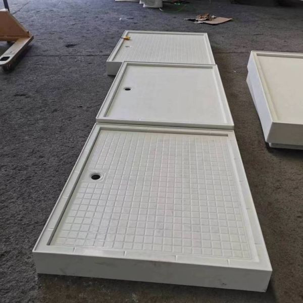 Waterproof SMC Bathroom Wall Set Integrated SMC Molded Bathroom Wall Pane