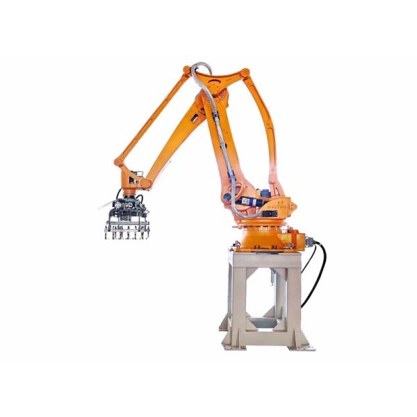 User-friendly Robot Palletizing System providing intuitive interfaces and remote monitoring capabilities for process control