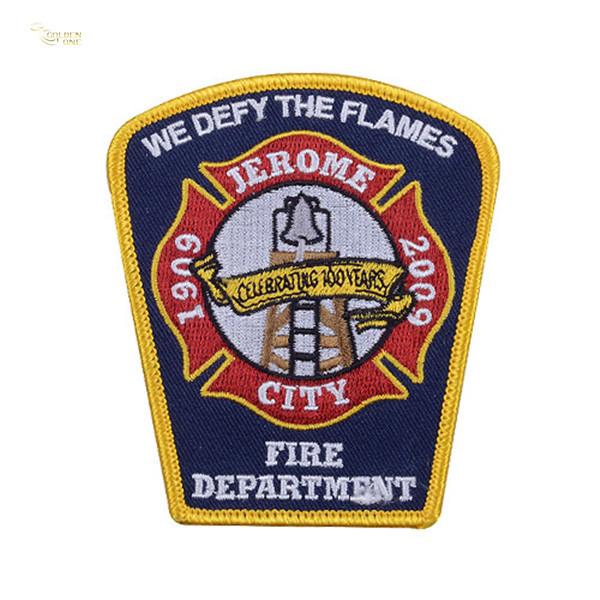 Iron On Custom Embroidery Patch , Clothing Chenille Embroidered Letter Patches