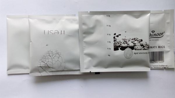 3 Sides Sealing Bag 0.6Mpa 55ppm Dry Powder Filling Machine