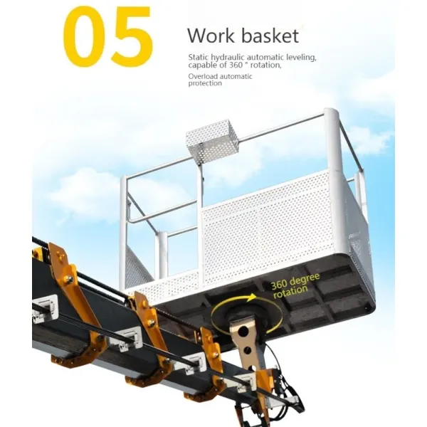 HOWO Aerial Work Vehicle 36m 40m 45m 50m Aerial Working Platform Trucks