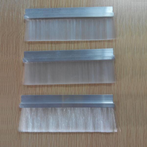 Nylon Fill Strip Metal Channel Strip Brushes Garage Door Brush 50cm Length