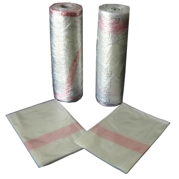 Durable Recyclable Biodegradable Laundry Bags On Roll , Custom Made Laundry Bags