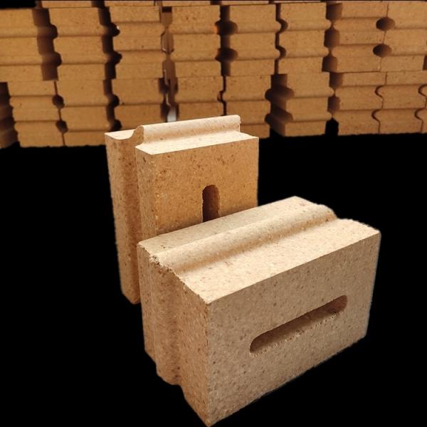 Amarela Blocos cerâmicos de alta alumina de alta resistência e resistência ao desgaste