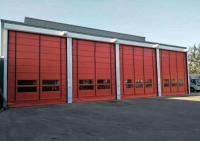 Puertas de rodillo rápidas aisladas de seguridad con seguridad y durabilidad venta al por mayor fácil de instalar PVC sin mantenimiento