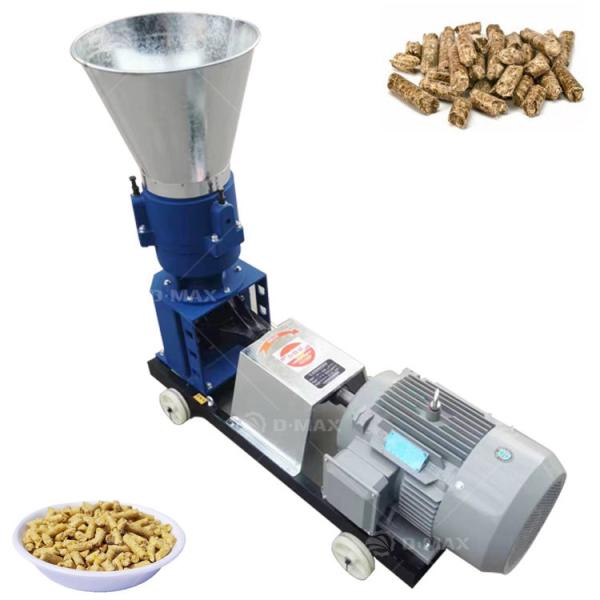220v/380v Voltage Wheat Bran Pellet Making Machine for Small Mini Goat Cattle Cat