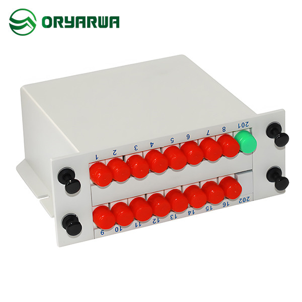 Материал ABS Splitter PLC кассеты оптического волокна FC UPC 1x16 для FTTH