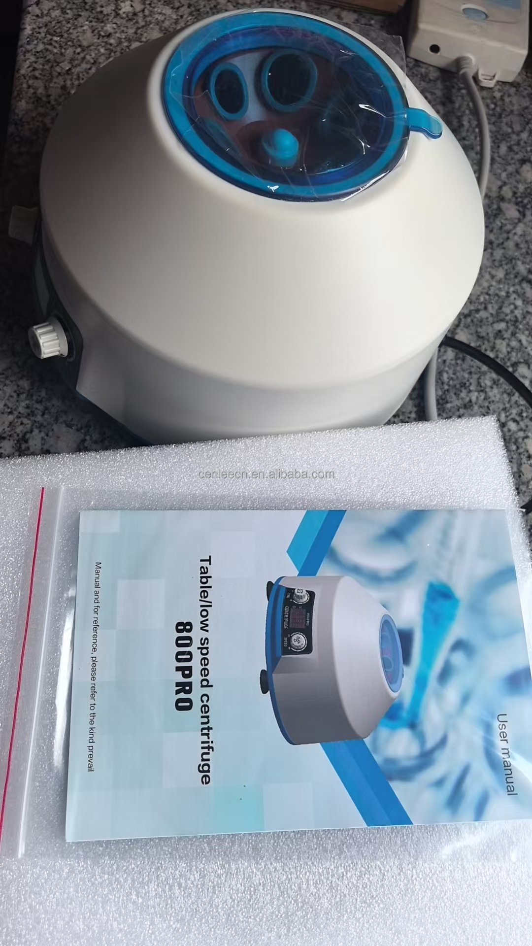 Factory Price Digital Display Low Speed Centrifuge 4000RPM 6x10ml/15ml Angle Rotor Brushless Motor Clinical PRF Centrifuges