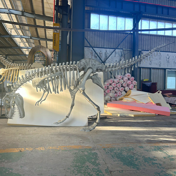 Life Size High Simulation T Rex Skeleton Model Kit Fiberglass Dinsoaur Replica Skeleton Fossil