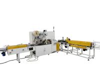 Machine électrique à rétrécissement thermique de papier toilette à rouleaux simples pour produits finis
