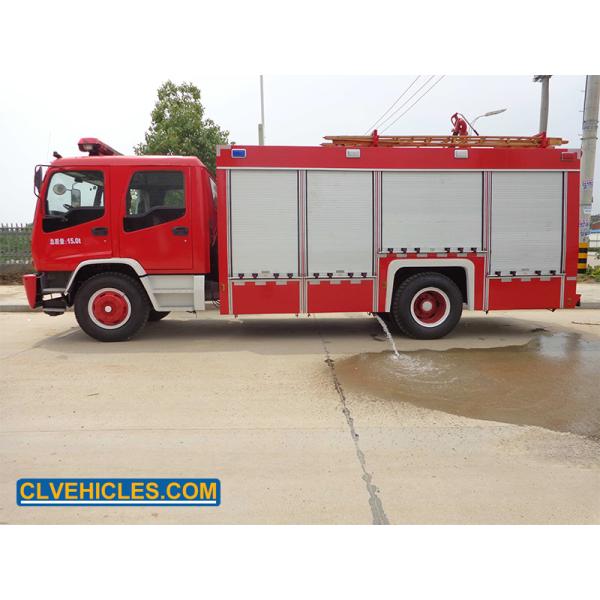 ISUZU FTR 205hp Emergency Rescue Truck 3000L Water Tank Capacity