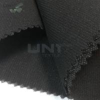 Tela 100% entrelinhando kejme'noykejme fundível tecida da urdidura da malha do poliéster malha nova para a roupa do uniforme do terno