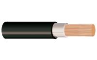 1*50 Jacketed preto quadrado. O milímetro XLPE isolou o cabo distribuidor de corrente instalado em canais de cabo