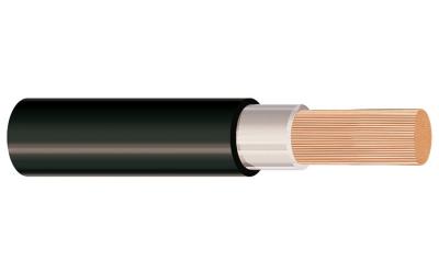 1*50 revêtu noir le millimètre carré XLPE a isolé le cable électrique installé dans des galeries pour câbles