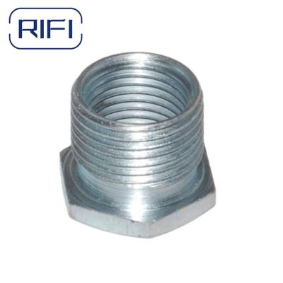 Acessórios para condutas galvanizadas com rosca