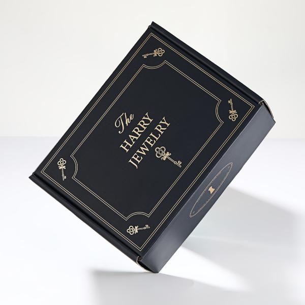 Premium Thick Gift Box Customizable Apparel Mailer Box with Printing Hot Stamping UV
