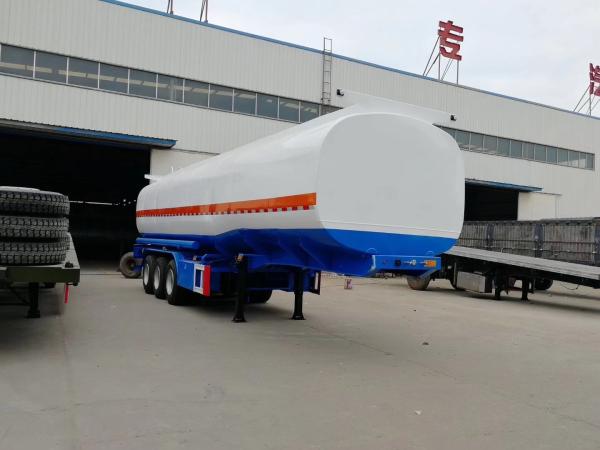 2 Axle 3 Axle AND9406LY36 Liquid Transport Gasoline Diesel Oil Fuel Stainless Steel Tanker Truck
