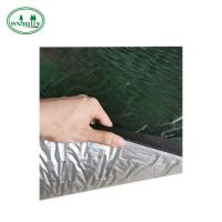 papier d'aluminium de mousse de 20mm de feuille en caoutchouc ignifuge noire d'isolation
