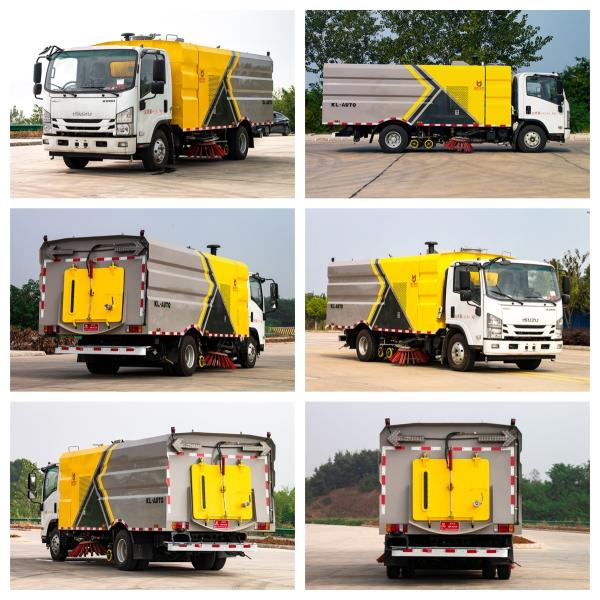 Isuzu KV100 115 л.с. Eu 5 дорожная машина под высоким давлением для удаления пыли