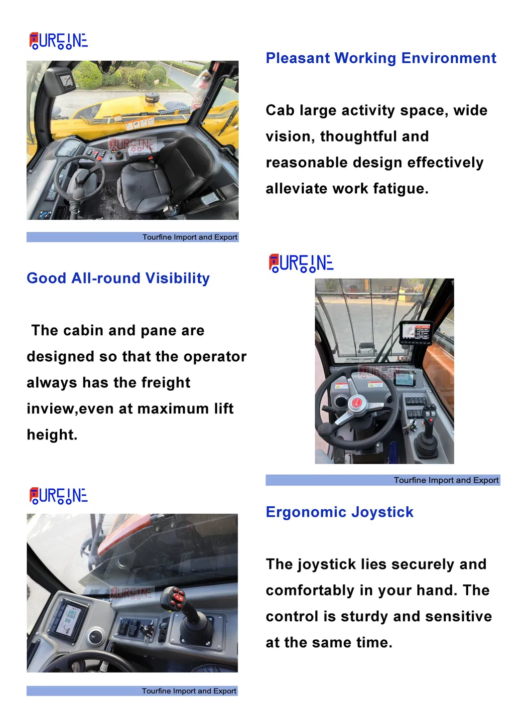 3 Ton All Terrain Telescopic Forklift For Agriculture Construction Material Handling
