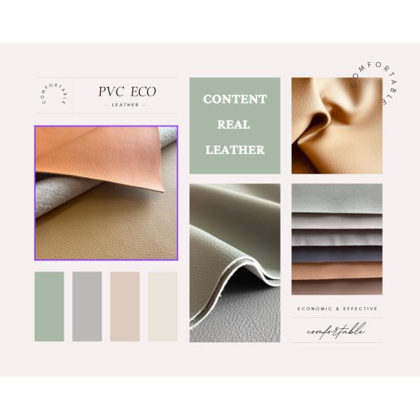 Premium Eco PVC Fake Leather Litchi Pattern Embossed 23 Colors Immediate Shipping