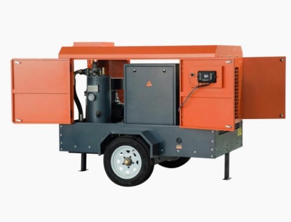 88KW High Power diesel Mobile air Compressor High Altitude Low Temperature Available