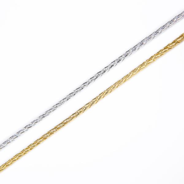 DIY Craft 2 Плетённая веревка 5 мм Черная двойная плетённая нейлоновая веревка