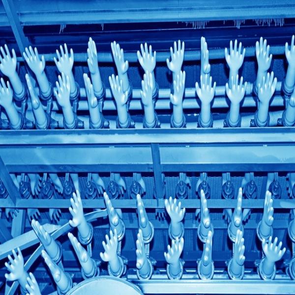 CY600 Disposable Polyethylene Plastic Rubber Nitrile Surgical Medical Latex Glove Making Machine Power Sales Pcs Weight