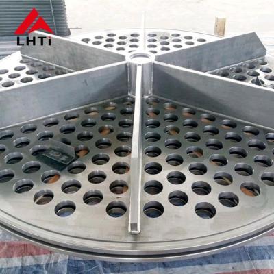 Fazer à máquina do CNC da folha de tubo do cambista do titânio do equipamento do titânio de ASME B381