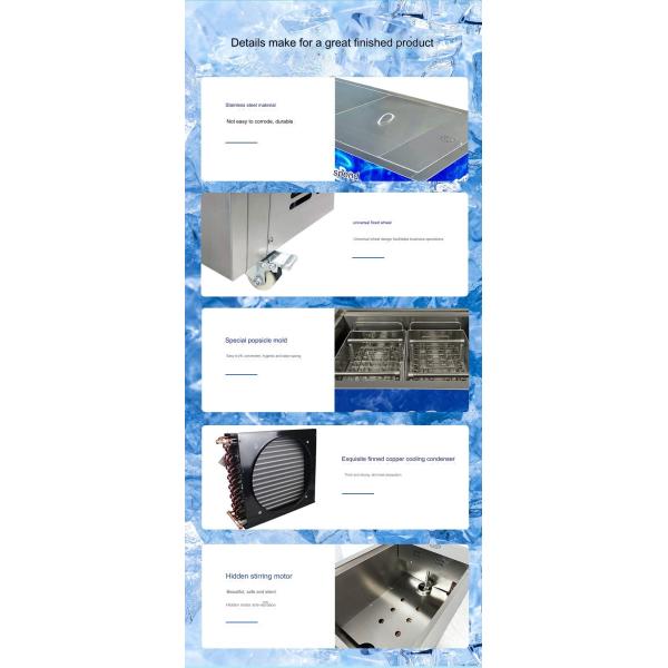 Direct Sales Semi-automatic Ice Lolly Machine for Easy and Simple Popsicle Production