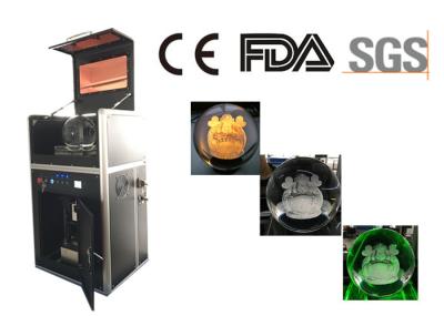 800W CNC Laser Engraving Machine , 130mm Ball Engraving Machine 3D CE / FDA Certificated