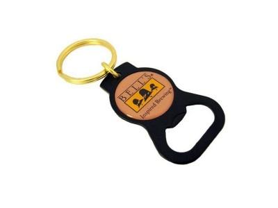 Custom Promo Metal Bottle Opener Keychain,Custom cheap promotion gift anodized aluminum fish bone beer bottle opener key