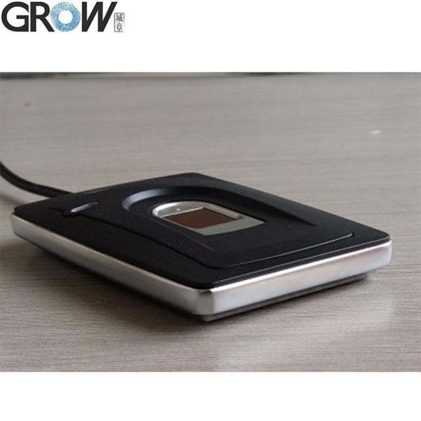 GROW R101N 生体認証デスクトップ静電容量式 USB 指紋リーダー、Linux Windows Android 用 1000 容量、無料 SDK