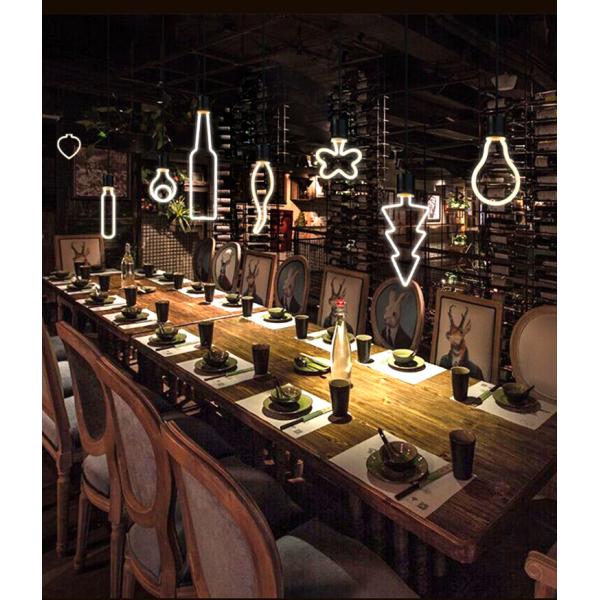 Винтажное Энгеры сохраняя электрические лампочки Э27 4в А60 72кс128 Мм Эдисон декоративные