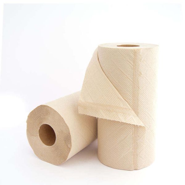 Eco Standard Size Pure Bamboo Pulp 2ply Kitchen Paper Towel with Custom logo