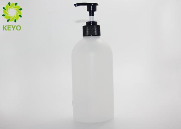 500ml HDPE White Plastic Pump Bottle For Hand Washing Sanitizer Disinfectant