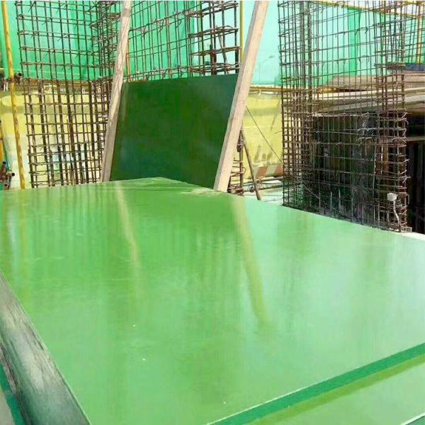 Eco Friendly Smooth Surface Plastic Coated Plywood Sheets Weather Resistance