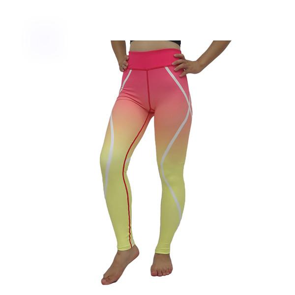 Lightweight Fitness Ladies Shaping Workout Leggings Yoga Athletic Wear Anti UV