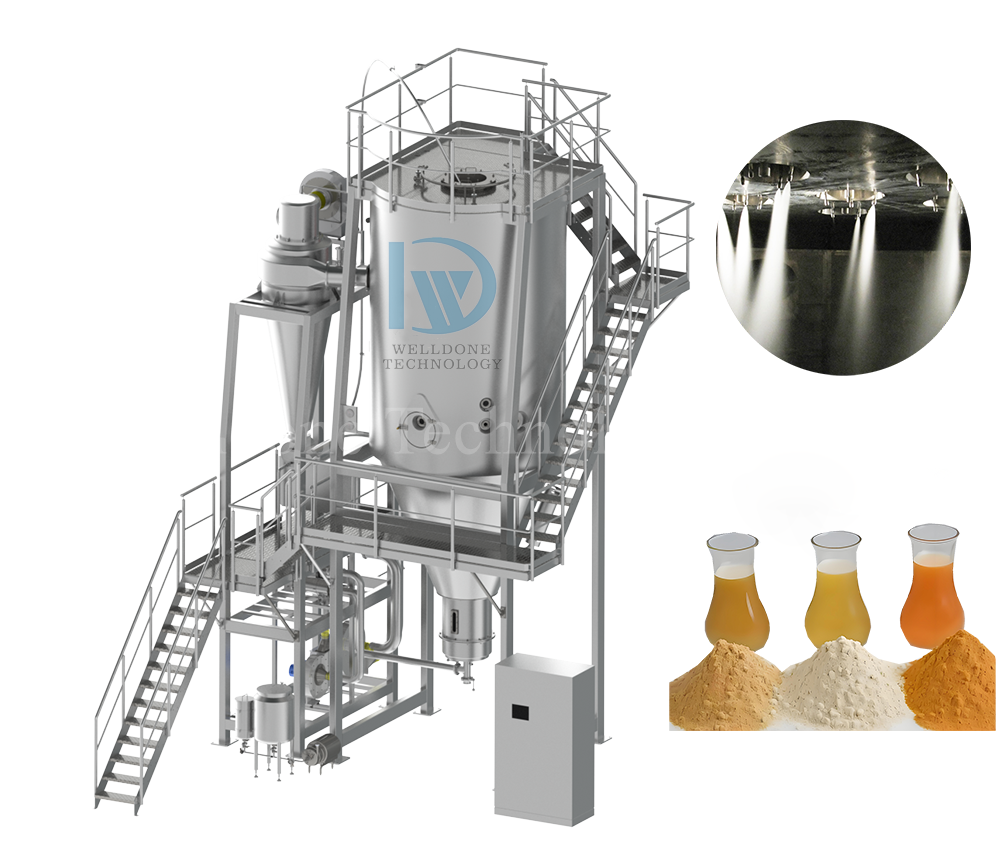 In Big Discount And High Efficient Small Spray Drying Machine Spray Dryer
