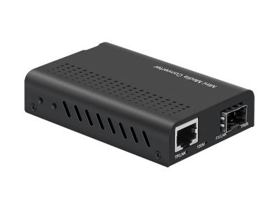 10/100 Base TX to 100 Base FX Fiber Media Converter With DIP Switch , Full Duplex