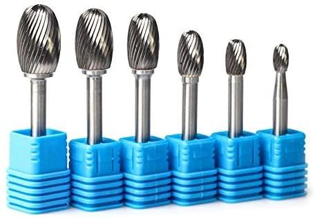YG8 Metal Cinzelando 10MM Cabeça Dupla Corte YG8 Metal Cinzelando Rebarba De Carboneto