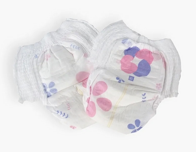 Colorful Printed Baby Pull Up Pants Custom Cartoon Design Training Diapers S M L XL