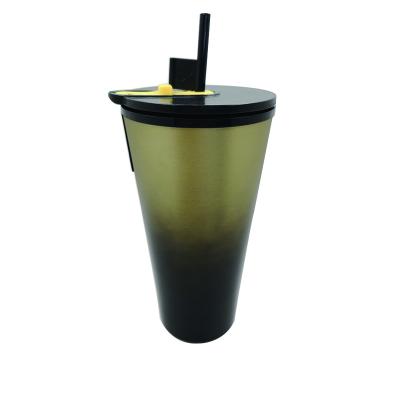 17OZ Leak Proof Travel Mug With SSl Outer And PP Inner Double Wall Construction