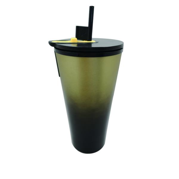 17OZ Leak Proof Travel Mug With SSl Outer And PP Inner Double Wall Construction