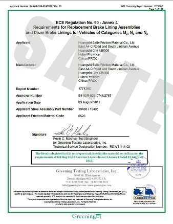 Rubber Shim Ceramic 58101-4AA00 Disc Auto Brake Pads