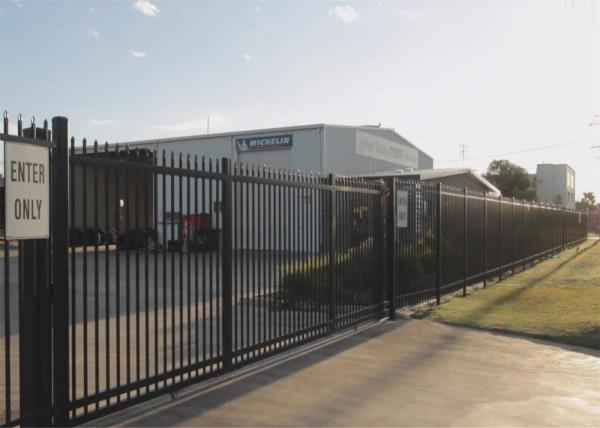 Pressed Spear ,Crimped Spear Tubular Fence Garrison Fencing for sale