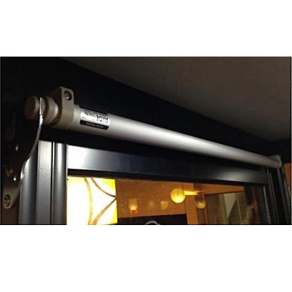 Мягко закрывающийся деревянный дверной закрыватель с серебряной печатной отделкой и гидравлической системой