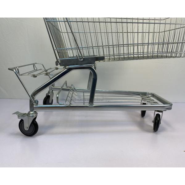 тип стальная корзина металла тележек бакалеи ночного магазина 240L прочный немецкий