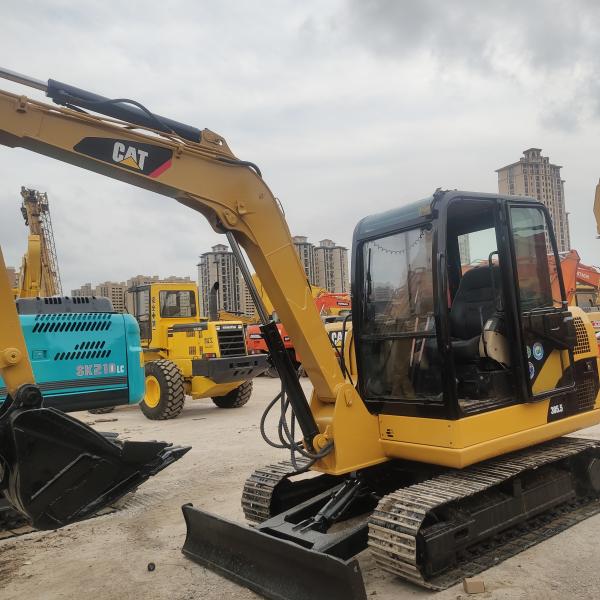 5 тонны ползучий тип CAT 305.5 Подержанные экскаваторы Хорошее качество